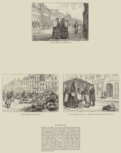 Szkice z Bayreuth autorstwa Walter Paget